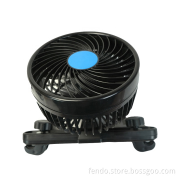 24V Stepless Speed Car Cooling Fan - Portable Back Seat Fan